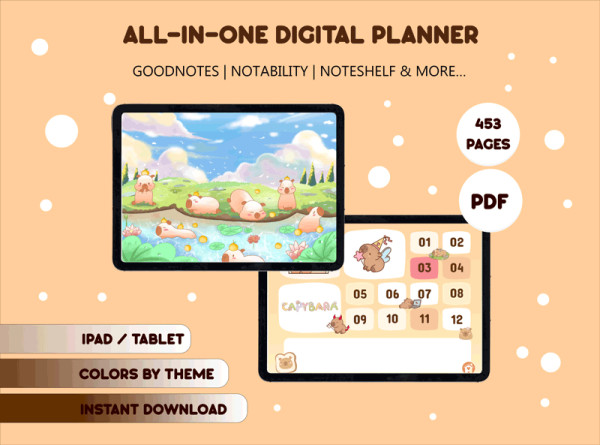 Capybara-digital-planner-thodigital-1