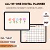 Five-Lovely-Colorful-Flowers-Digital-Planner-1