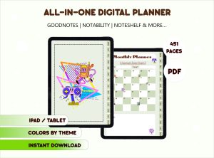 Happy-music-Digital-Planner-1