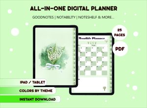Lily-Of-The-Valley-Digital-Planner-1