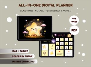 Lovely-Star-Loves-To-Sing-Digital-Planner-1