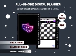 Two-Clown-Faces-Digital-Planner-2