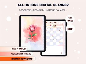 Beautiful-Rose-Digital-Planner-1